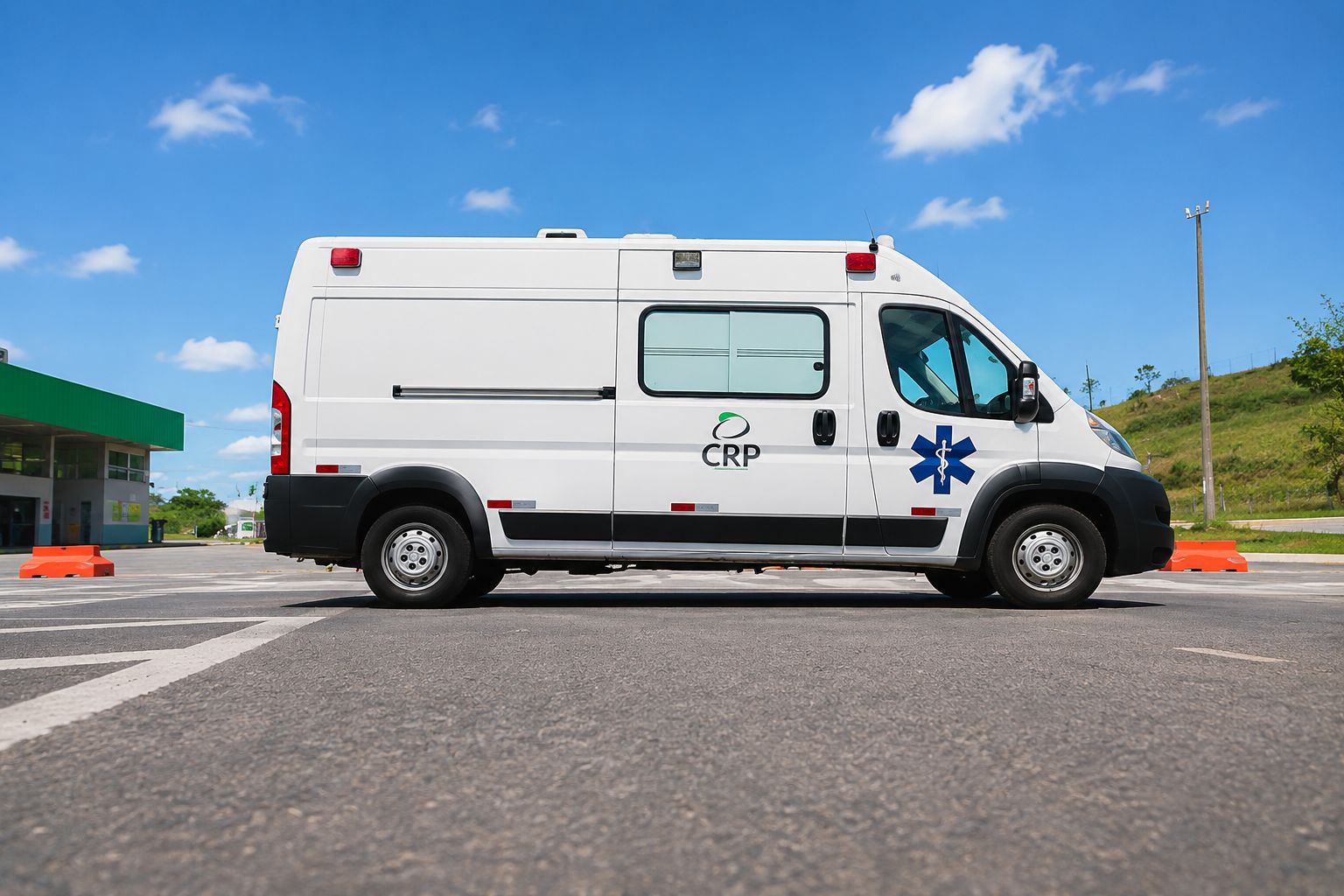 Post do Instagram — nova ambulância